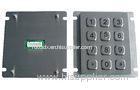 IP65 Dynamic Vending Machine Keypad Short Stroke , Matrix Keypad