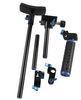 Metal Rod and ABS plastic Handle DSLR Shoulder Rig For 5D2 5D3 7D