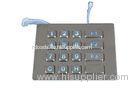 IP65 dynamic rated vandal proof Vending Machine Keypad with long stroke with 16 keys, with backight