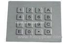 IP65 dynamic rated vandal proof Vending Machine Keypad/simple dot matrix keypad with 16-key