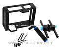 Pro Non-Slip Top Handle Dslr Camera Cage Fits Bmcc Shoulder Rig 15mm Rods