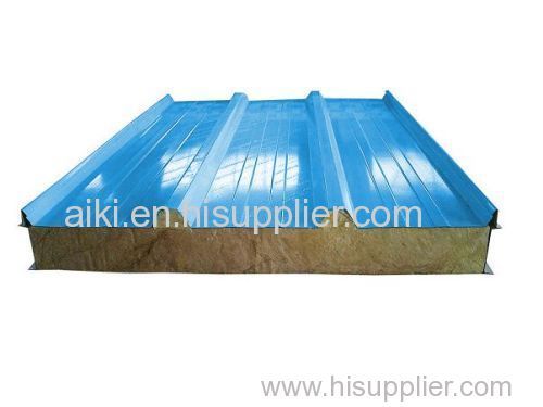 Metal Rock Wool Sandwich Roof Panel Wall Panel Rockwool Panel