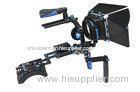 Pro BMCC Shoulder rig With Matte Box Follow Focus For DSLR And BMCC