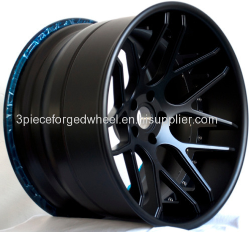 3 piece forged concave wheel