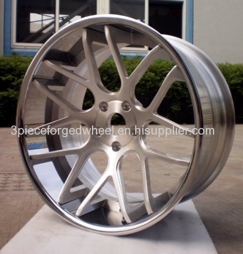 3 piece forged concave wheel