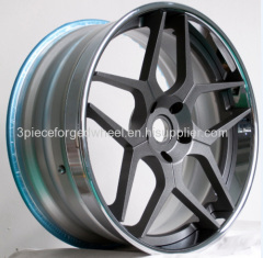 3 piece forged wheel