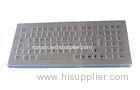 IP65 dynamic vandal proof stainless steel desktop industrial pc keyboard with functional keys and nu
