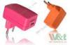 pink 100V - 240V 12W AC DC Power Adapter for E-Cigarette with LED indicator