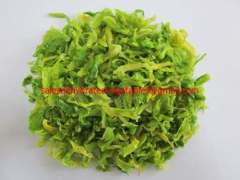 Instant Noddles Ingredients Dried Green Cabbage Strips