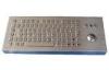 IP65 waterproof kiosk Coal Mine stainless steel keyboard with mechanical /optical/laser trackball an