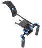 Universal Shoulder Mount Rig For BMPCC Video Shot Necessities Black