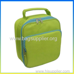 2014 fashionable healthy ice bag green thermal children lunch bag
