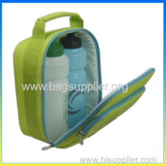 2014 fashionable healthy ice bag green thermal children lunch bag