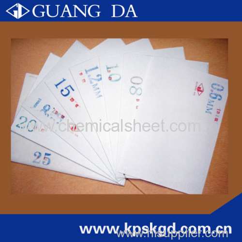 Thermo chemical sheet