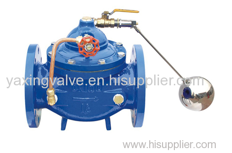 hydraulic control float valve