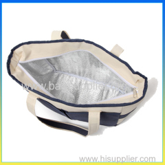 2014 fashion hot selling tote lunch bag canvas insulation bag