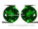 Round Green Chrome Diopside For Loose Gemstones Pendants AA AAA