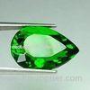 Normal Faceted Green Chrome Diopside Pear , 5x3mm 0.23 Carats