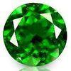 1.75mm Natural Green Chrome Diopside Round For Jewelry Settings