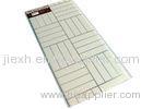 Waterproof Strip PVC Ceiling Panels For Residential , 1.5kg/sqm