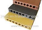 Waterproof Outdoor Oak WPC Composite Decking For Park , Slot Walkways Deck