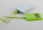 PC Plastic HTC 5000mAh Portable Power Bank / Portable Power Supply For IPod , Blackberry