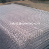 Welded wire mesh fence panel white colour powder coated surface