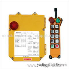 Telecrane radio remote control