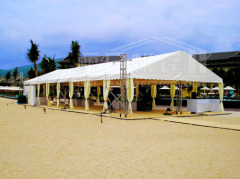 PVC and Aluminum permanent tent structures for sale with clear span