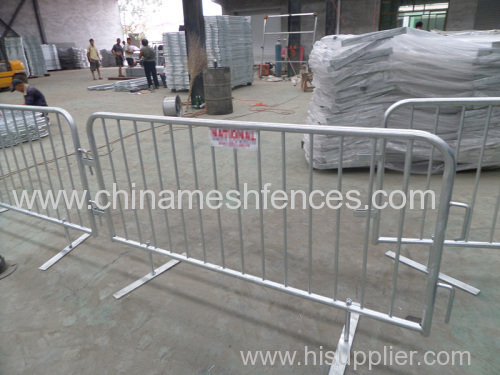 Hot-dip Galvanized Crowd Control Barriers/Crowd Control Fencing