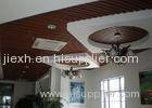 Recyclable Decorative Ceiling Tile , Wood Plastic Composite Roof Panel For Home