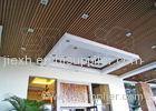 Suspended Wood Plastic Composite Ceiling Panels For Living Room