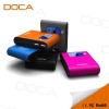 DOCA D565 8400mAh Portable Power Bank With 5 Colors