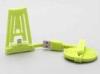 Flat Multifunction 1 Meter Micro USB Cable With Stand For IPhone 5 / IPOD