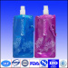 Self-standing liquid spout pouch for juice jelly milk