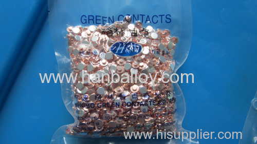 AgCdO/Cu Solid Rivet Contact