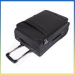 black travel suit case