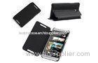 Classical PU Leather Shock Resistant Phone Cases For HTC One M7
