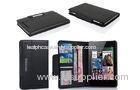 Black Leather Google Nexus Tablet Covers Lychee Pattern Nexus 7 Cover