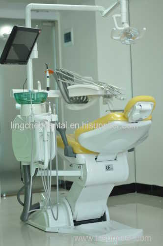 Top mounted dental chair LC600