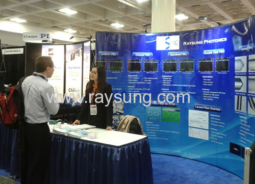 Raysung attended 2014 SPIE Photonics West.