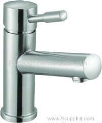 Lead free stainless steel basin faucet