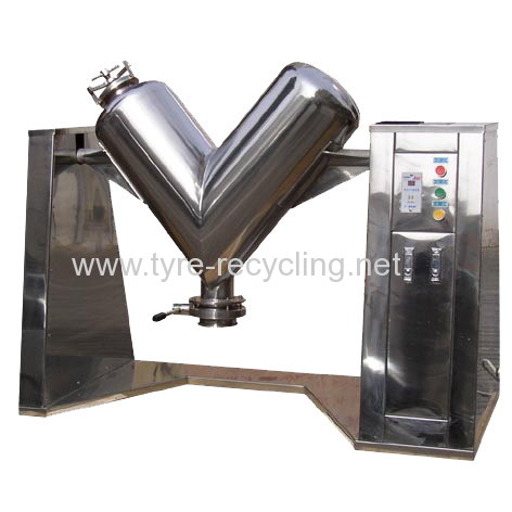 V type dry powder mixer