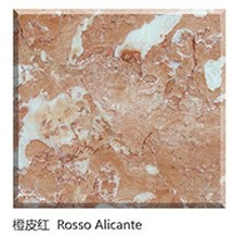 Polished Red Alicante Marble Slab