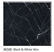 Black with White Veins Beautiful Nero Marquina marble