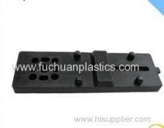 Black Nylon injection molding part