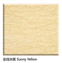 Sunny Yellow Marble Stone