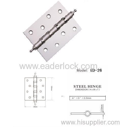 4"crown head iron hinge