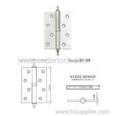 4" crown head Detachable iron door hinge