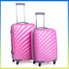 China manufacturer of cute travel trolley suit case ladies hot pink luggage sets